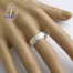 แหวนคู่ แหวนคู่เงินแท้ แหวนเพชร แหวนเงินแท้ แหวนหมั้นเพชร - RC3029dim_rd